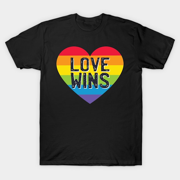 Love Wins T-Shirt by gdimido